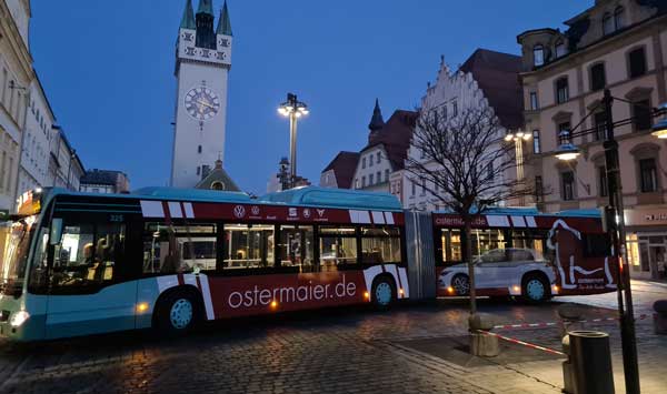 Stadt Bus Verkehr Dienstleistungen von FAP Straubing
